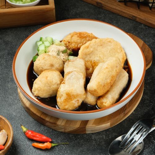 Pempek Kecil Campur